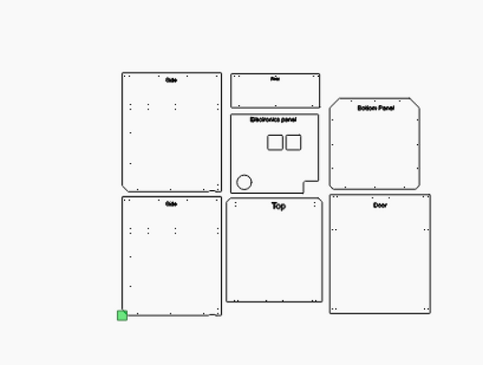 Ender3 NG Acrylic Enclosure Kit