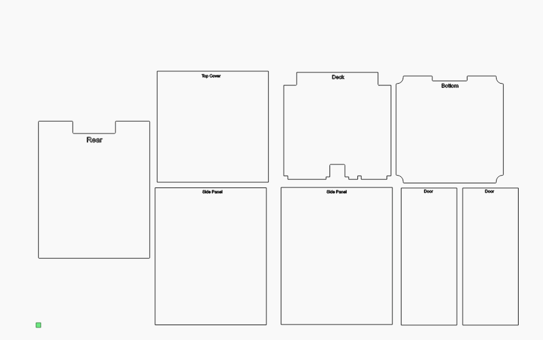 Trident 250 Full Acrylic Panel Set – Additive Attic